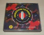 Freedom To Party 1 2CD 1990 Dance Mixes, Cd's en Dvd's, Cd's | Dance en House, Gebruikt, Ophalen of Verzenden