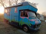 Camper Oldtimer FIAT 242/18D/UT KAMPEERAUTO, Caravans en Kamperen, Campers, Tot en met 2, Particulier, Fiat, Standaard zit