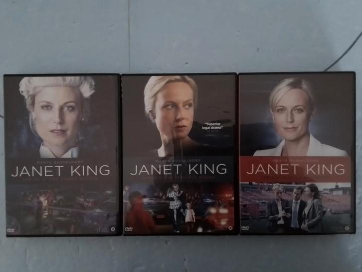 Janet King compleet seizoen 1 t/m 3, Cd's en Dvd's, Dvd's | Tv en Series, Zo goed als nieuw, Ophalen of Verzenden