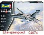 Revell 1:72 EF-111A Raven 4974 modelbouw1983 vliegtuig, Hobby en Vrije tijd, Modelbouw | Vliegtuigen en Helikopters, 1:72 tot 1:144
