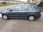 Skoda Fabia 1.9 TDI Combi 74KW 2005 Grijs, Origineel Nederlands, Te koop, Zilver of Grijs, 5 stoelen