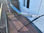 Hangmat met standaard - Zo goed als nieuw, Tuin en Terras, Hangmatten, Binnen, Ophalen of Verzenden, Zo goed als nieuw, Met standaard