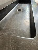 Natuursteen wasbak, Ophalen of Verzenden, Zo goed als nieuw, Steen, Wastafel