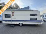 Hobby De luxe Easy 540 UK / 6 persoons / airco, Overige typen, Hobby, Bedrijf, Treinzit