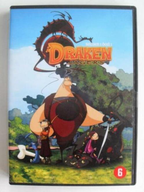 Drakenjagers - seizoen 1 - deel 1 (originele dvd), Cd's en Dvd's, Dvd's | Tekenfilms en Animatie, Europees, Tekenfilm, Vanaf 6 jaar