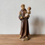 Vintage Beeld Sint Antonius, Made in Italy, Rubber, Heilige, Ophalen of Verzenden, Gebruikt, Beeld(je), Christendom | Katholiek