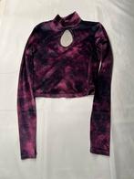 FB Sister velvet top maat XS paars met uitsnede & colkraag, Ophalen of Verzenden, Zo goed als nieuw, Maat 34 (XS) of kleiner, Paars