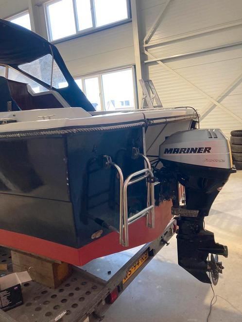 Inter 630, Watersport en Boten, Motorboten en Motorjachten, Gebruikt, Polyester, 6 tot 9 meter, Benzine, 10 tot 30 pk, Ophalen