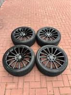 Mercedes cla Multispaak look 18” breedset zwart nieuw 5x112, Auto-onderdelen, Banden en Velgen, 18 inch, Velg(en), Nieuw, Ophalen of Verzenden