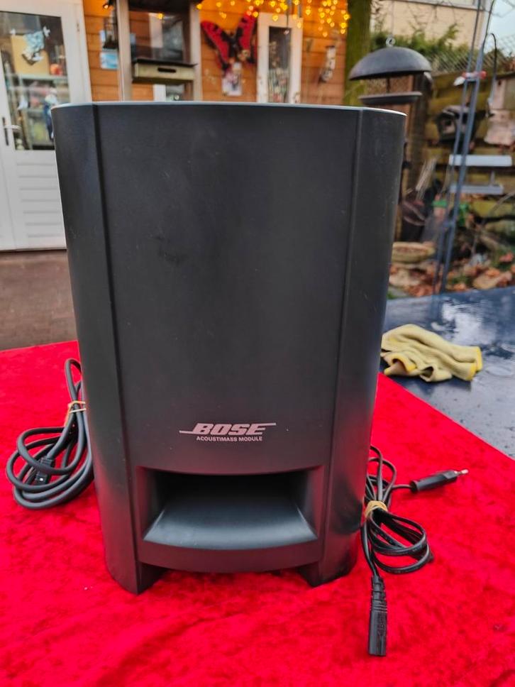 Bose 321 basmodule serie 2, Audio, Tv en Foto, Home Cinema-sets, Zo goed als nieuw, Dvd-speler, 70 watt of meer, Overige merken