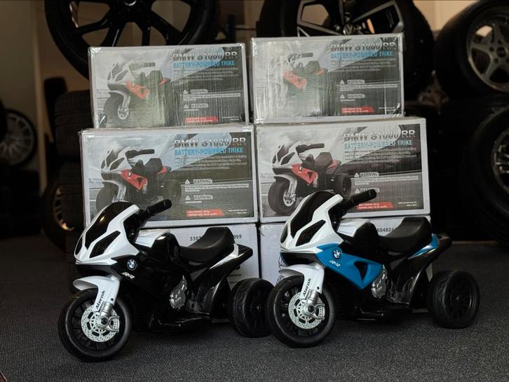 NIEUW! BMW S1000RR Kinder Trike / Kinder Motor ZWART / BLAUW, Kinderen en Baby's, Speelgoed | Buiten | Accuvoertuigen, Nieuw, Ophalen