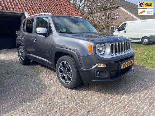 Jeep Renegade 1.4 MultiAir Limited-1 eigenaar-NL auto-Pano d, Auto's, Jeep, Bedrijf, Te koop, Renegade, ABS, Airbags, Airconditioning