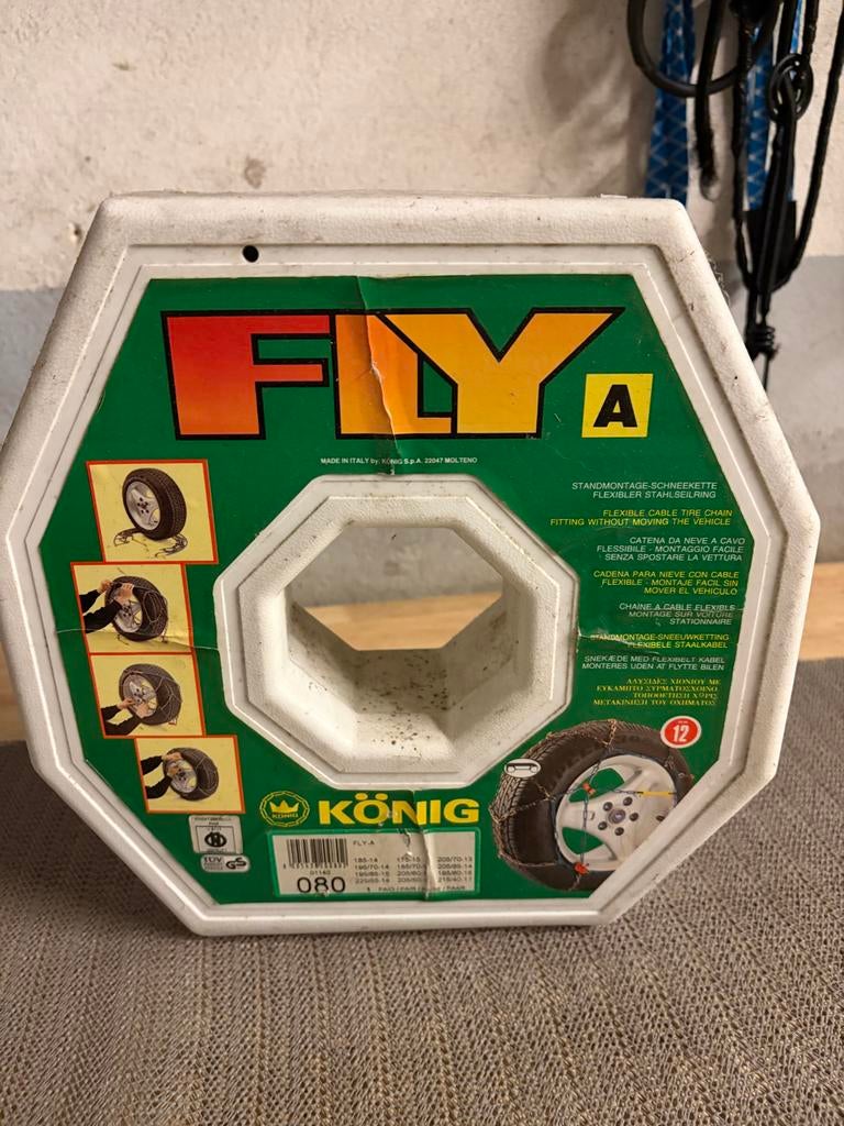 FLY-A König Sneeuwkettingen, Ophalen of Verzenden, Zo goed als nieuw