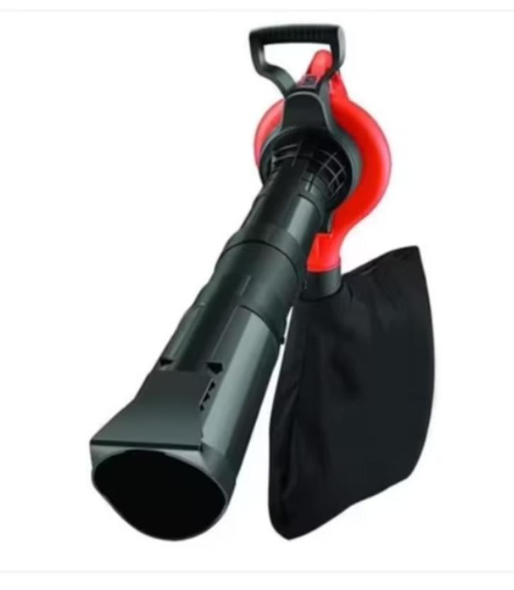 BLACK+DECKER GW3030- Variable Speed 3000 bladblazer chcs, Tuin en Terras, Bladblazers, Gebruikt, Ruggedragen, Elektrisch, Met opvangzak