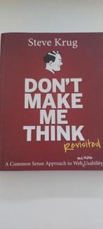 Don't Make Me Think, Revisited, Steve Krug, Ophalen of Verzenden, Zo goed als nieuw, Economie en Marketing