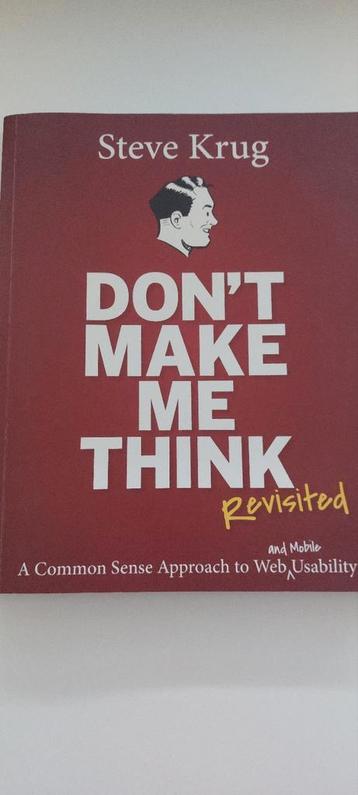 Don't Make Me Think, Revisited beschikbaar voor biedingen