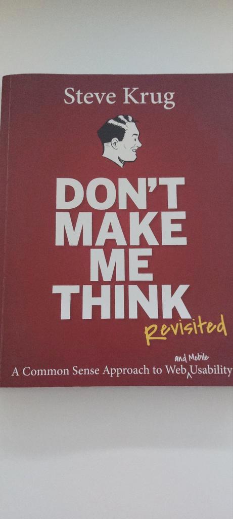 Don't Make Me Think, Revisited, Boeken, Economie, Management en Marketing, Zo goed als nieuw, Economie en Marketing, Ophalen of Verzenden