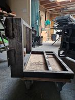 RVS Onderbouw steun voor Kist/Bak voor Camper of Vrachtwagen, Ophalen