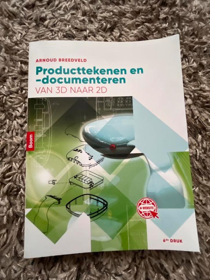 Producttekenen en -documenteren (Breedveld), Boeken, Techniek, Nieuw, Werktuigbouwkunde, Ophalen of Verzenden