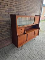 Vintage wandkast - highboard - jaren 60, Ophalen, Zo goed als nieuw, 25 tot 50 cm, Minder dan 100 cm