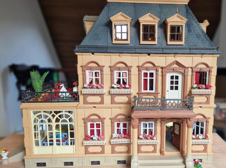Playmobil Rosa poppenhuis set 5300 + inrichting, Kinderen en Baby's, Speelgoed | Playmobil, Gebruikt, Ophalen of Verzenden
