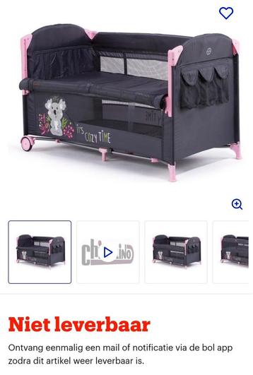 Co sleeper camping bedje beschikbaar voor biedingen