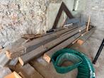 Houten Balken - Gebruikt, Doe-het-zelf en Verbouw, Hout en Planken, Gebruikt, Ophalen of Verzenden, Balk, Overige houtsoorten