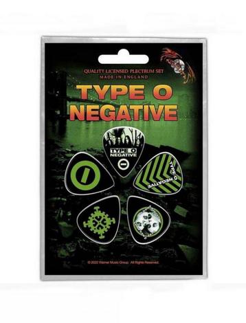 Type O Negatief Plectrumpakket, World Coming Down, metal, beschikbaar voor biedingen