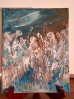 Abstract schilderij gesigneerd., Antiek en Kunst, Kunst | Schilderijen | Abstract, Ophalen of Verzenden