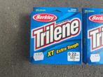 adv 146 / NIEUW set 2 blisters BERKLY TRILINE 0,22mm, Ophalen of Verzenden, Nieuw, Vislijn
