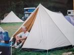 Lichtgewicht katoenen tent, Caravans en Kamperen, Tenten, Ophalen, Gebruikt, Tot en met 3