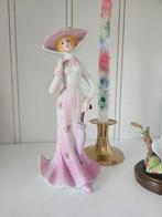 Vintage  japans porselein dame 23x10 cm, Verzamelen, Ophalen of Verzenden, Zo goed als nieuw, Mens