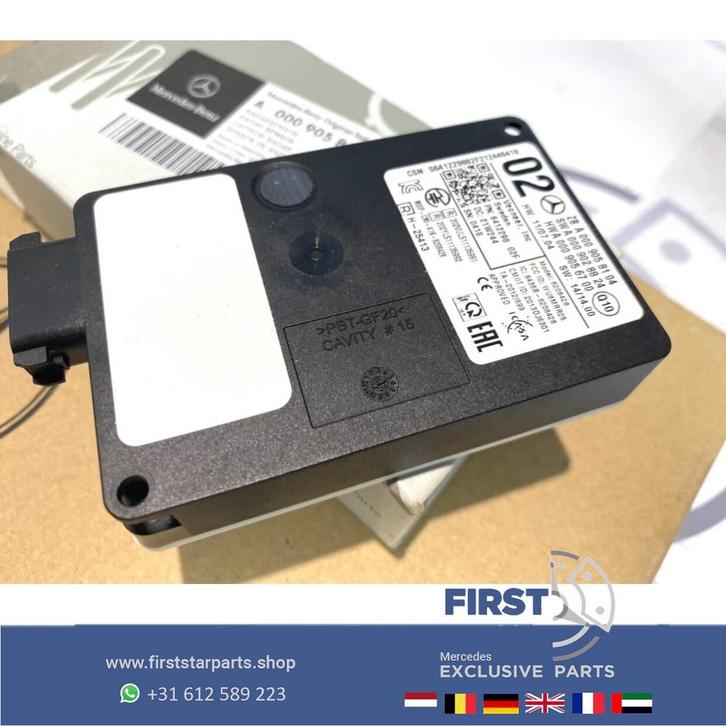 A0009058104 Afstand radar sensor Mercedes A B CLA CLS E GLA, Auto-onderdelen, Elektronica en Kabels, Mercedes-Benz, Gebruikt, Ophalen of Verzenden