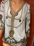 K-design blouse maat s   origineel ZGAN, Maat 38/40 (M), K-design, Blauw, Ophalen of Verzenden