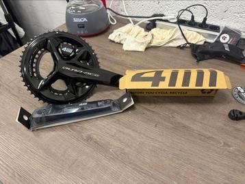 Dura-ace R9200 4iiii 3+ Powermeter dubbelzijdig 52/36 165mm beschikbaar voor biedingen