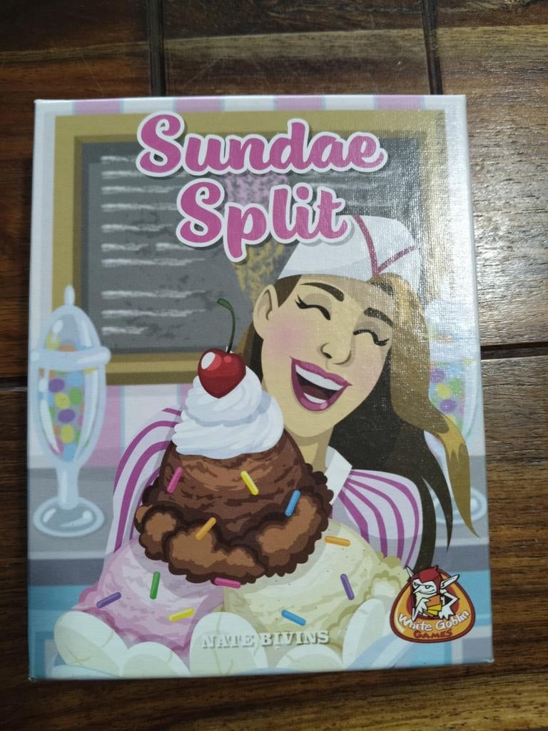 Sundae Split - Leuk kaartspel!, Ophalen of Verzenden, Zo goed als nieuw, Vijf spelers of meer, Reisspel