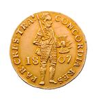 Gouden dukaat 1807 Utrecht rechte 7, Vóór koninkrijk, Verzenden, Losse munt, Goud