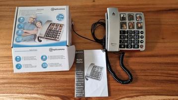 Analoge senioren telefoon toestel. beschikbaar voor biedingen