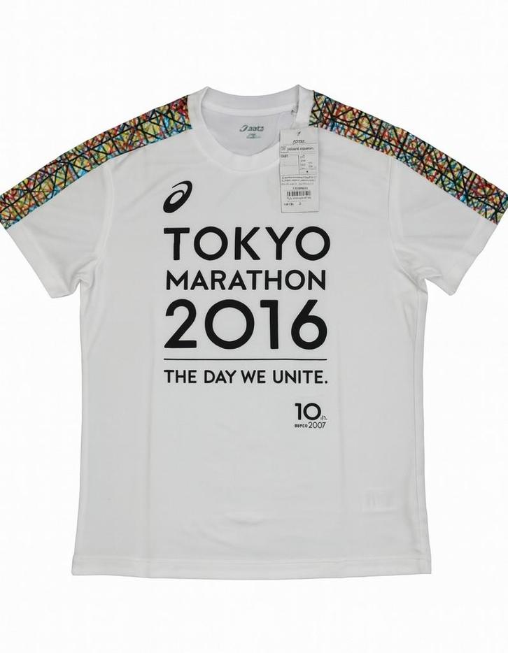 Collectible item -Tokyo Marathon 2016 T-shirt - woman Maat L, Kleding | Dames, Sportkleding, Nieuw, Wit, Ophalen of Verzenden