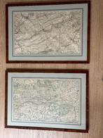 2 lijsten met glas 71 x 100 cm, Ophalen, Zo goed als nieuw, 75 cm of meer, 50 tot 75 cm