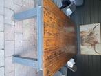 Tuintafel, Tuin en Terras, Tuintafels, Ophalen, Gebruikt, Rechthoekig, Hout