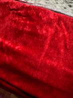 2x rode gordijnen, Ophalen of Verzenden, Nieuw, 100 tot 150 cm, 200 cm of meer