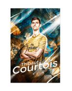 Nieuwe Superster voetballer Thibaut Courtois 50 x 75 cm., Ophalen of Verzenden, Nieuw, Buitenlandse clubs, Poster, Plaatje of Sticker
