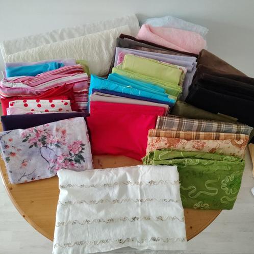 Stoffenliefhebbers opgelet! Groot pakket: katoen, linnen etc, Hobby en Vrije tijd, Stoffen en Lappen, Nieuw, Katoen, 120 cm of meer