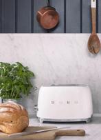 SMEG TSF02WHEU Broodrooster Wit 2x4 NIEUW IN DOOS!, Witgoed en Apparatuur, Broodroosters, Ophalen of Verzenden, Nieuw