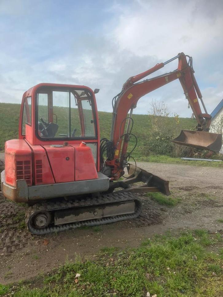 Pel-job minigraver 3,5 ton, Zakelijke goederen, Machines en Bouw | Kranen en Graafmachines, Graafmachine, Ophalen