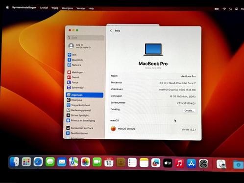 MacBook Pro, Computers en Software, Apple Macbooks, Gebruikt, MacBook Pro, 15 inch, 2 tot 3 Ghz, 512 GB, 16 GB, Qwerty, Ophalen