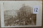 Orginele fotokaart Steenwijk markt, Verzamelen, Ansichtkaarten | Nederland, Gelopen, Overijssel, Ophalen, Voor 1920