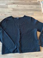 🛍️Claudia Strater vest mt 46 zwart met knoopjes, Claudia strater, Ophalen of Verzenden, Maat 46/48 (XL) of groter, Zwart