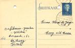 Cafetaria IJssalon Jelltex, De Koog, Texel - 07.1953 - brief, Postzegels en Munten, Ophalen of Verzenden, Briefkaart